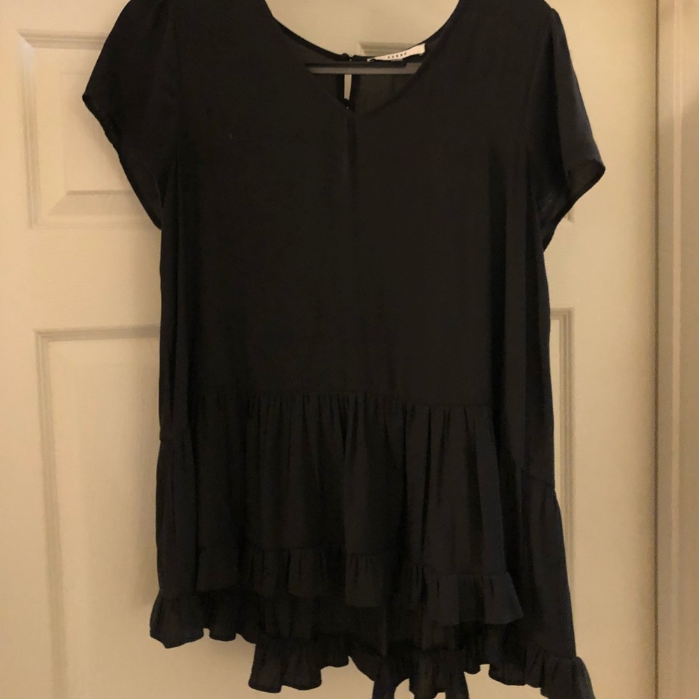 RO&DE peplum top